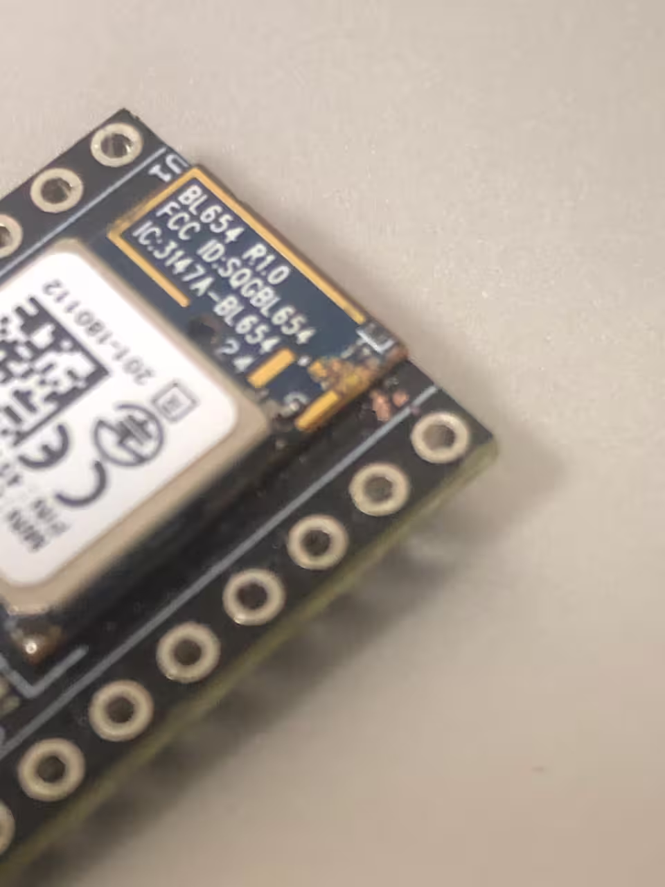 壊れた BLE Micro Pro