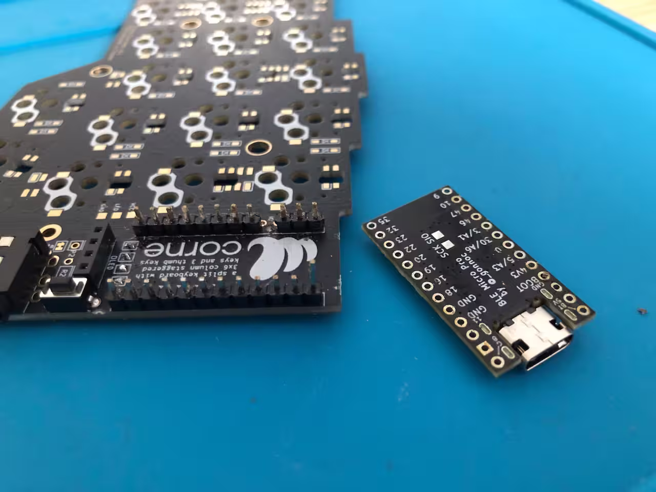 BLE Micro Pro を取り外した