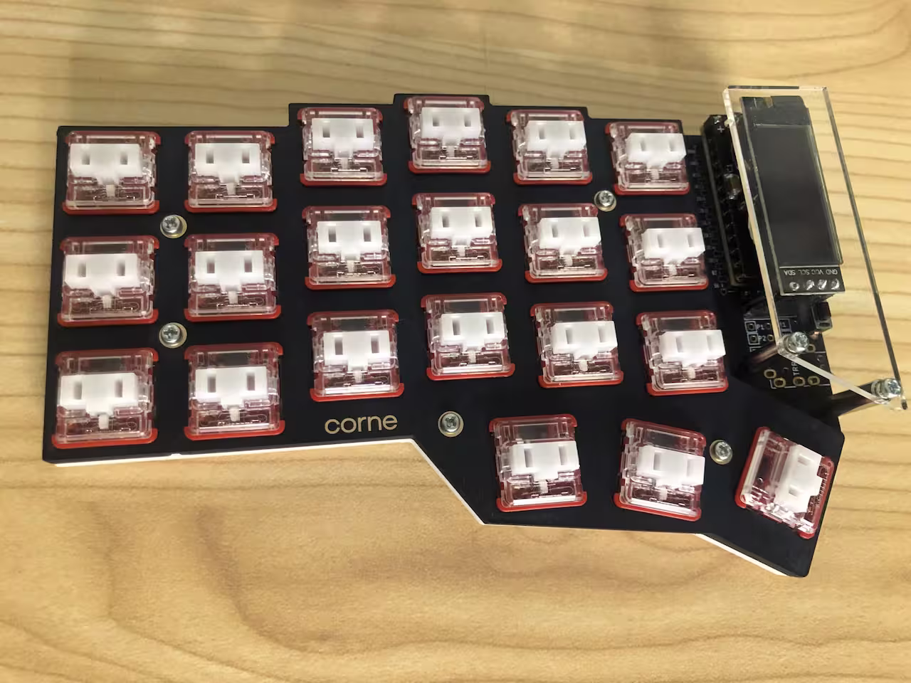 肩こり解消のために無線分割キーボード Corne Chocolate を自作する〜③再挑戦編〜